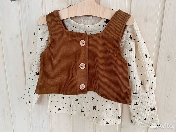 Костюм для девочки 86 92 98 осень