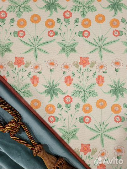 Ткань хлопковая саржа Моррис