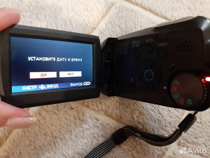 Видеокамера panasonic sdr-s7 полн комплект+чехол