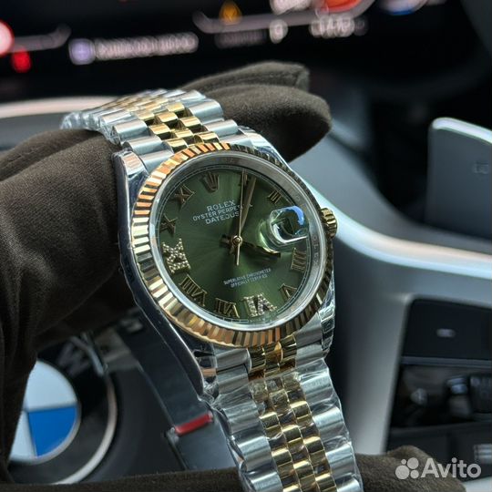 Часы Rolex Datejust 36 mm Green dial