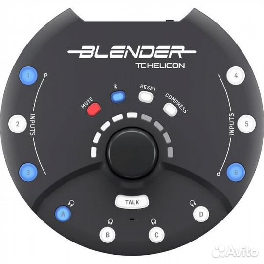 Мобильный аудиоинтерфейс TC Helicon Blender