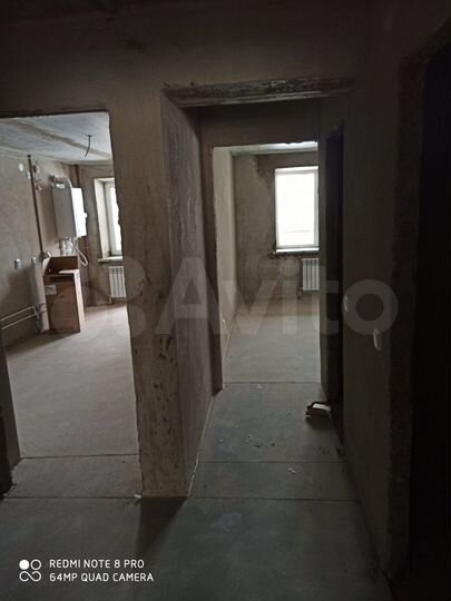 2-к. квартира, 58 м², 6/9 эт.