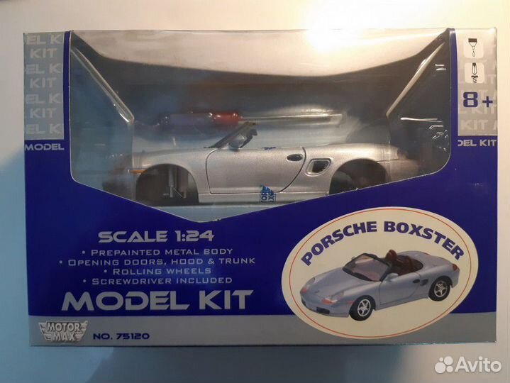 Сборная модель Porsche Boxster 1:24