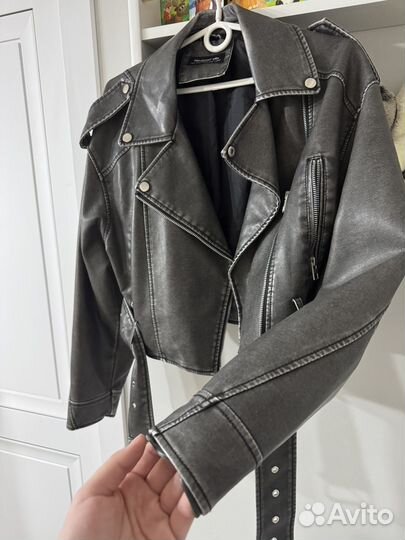 Куртка из экокожи
