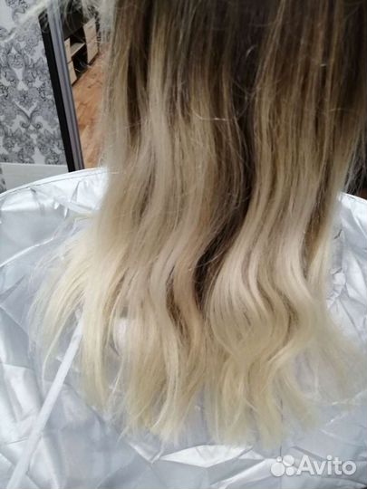 Полировка волос +питание маслом