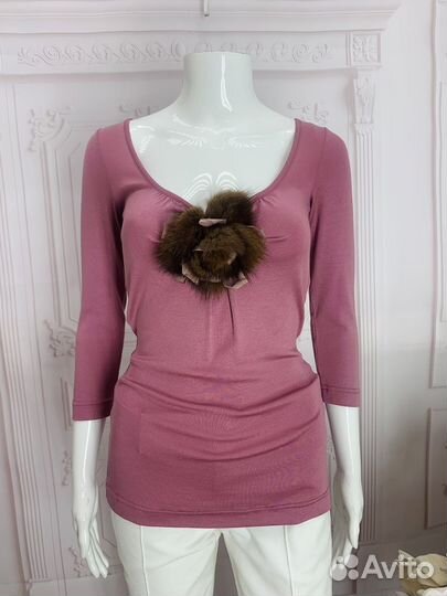 Блузка топ с брошью Dolce Gabbana оригинал