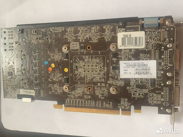 Видеокарта MSI GTX 560 TI