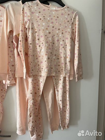Пижама для девочки H&M 122/128,134/140