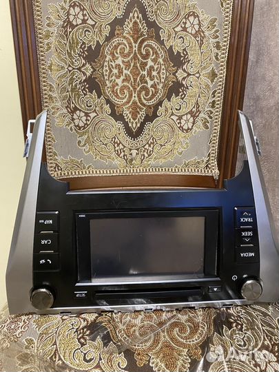 Штатная магнитола на toyota camry 55