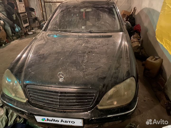 Mercedes-Benz S-класс 5.0 AT, 2000, 275 000 км