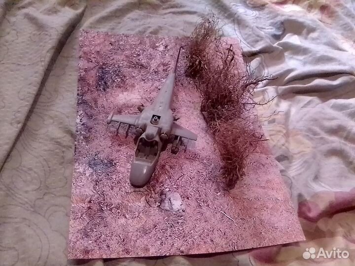 Диорама вертолет 1:72 Звезда