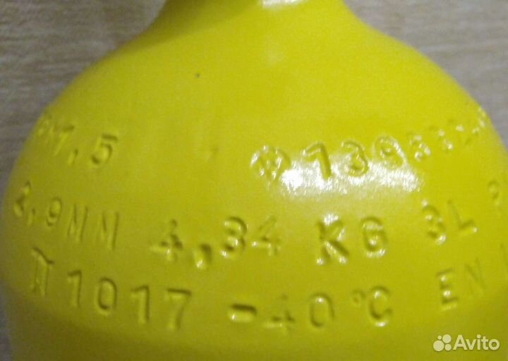 Баллон высокого давления (300атм, 3литра, 2017г.)