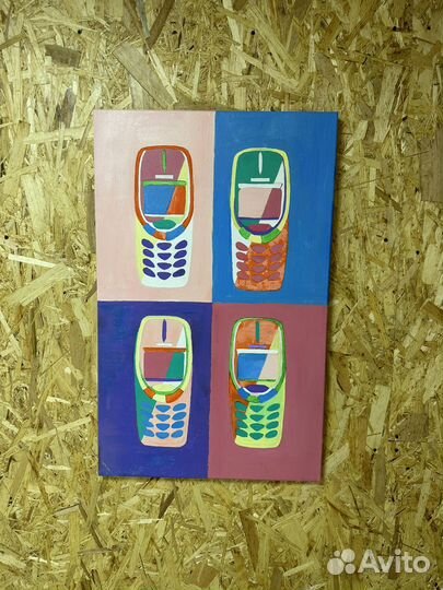 Картина nokia (холст маслом)