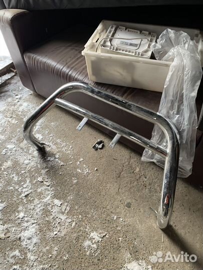 Кенгурятник хром кia Sportage