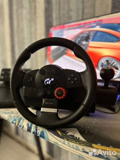 Игровой руль Logitech Driving Force GT