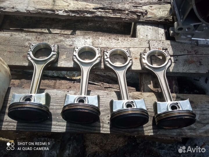 Поршни с шатунами комплект VAG 1.6 cwva 2022