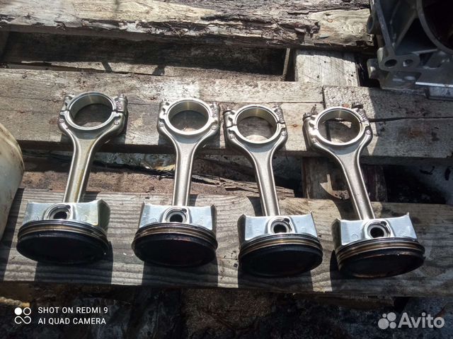 Поршни с шатунами комплект VAG 1.6 cwva 2022