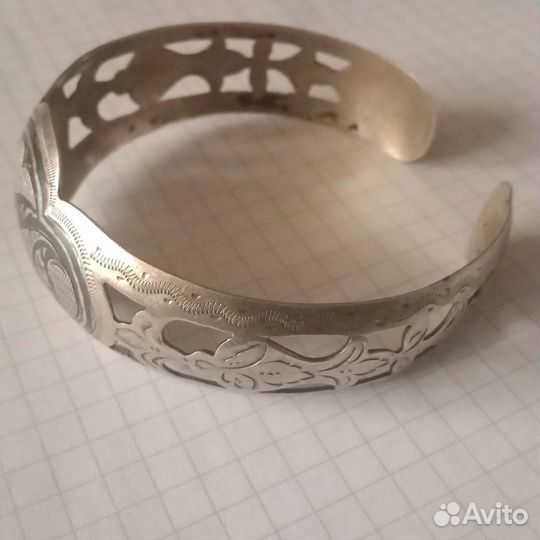 Серебряный браслет Кубачи СССР