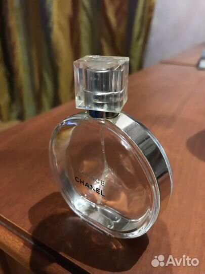 Пустой флакон оригинала духов Chanel Chance