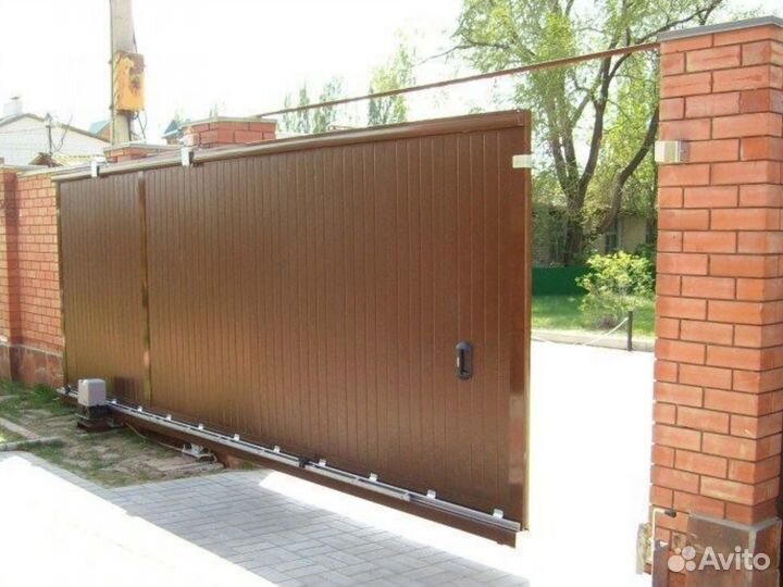 Откатные ворота 