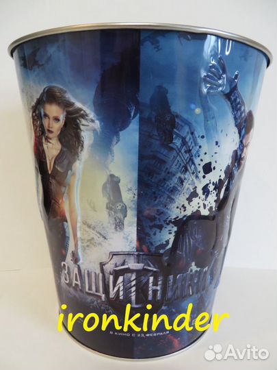 Коллекционные Металлические Ведра для попкорна