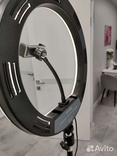 Кольцевая светодиодная лампа 26 см без штатива