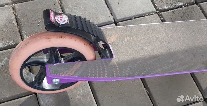 Самокат двухколесный rush action K-145A Purple