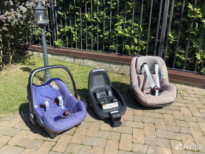 Автокресло Maxi cosi Pebble, Pearl с базой