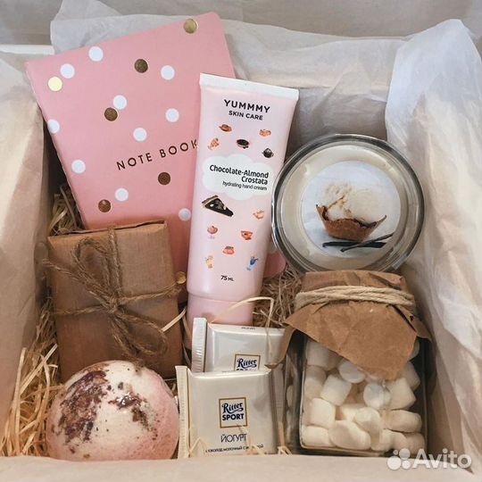 Сладкий бокс и косметики