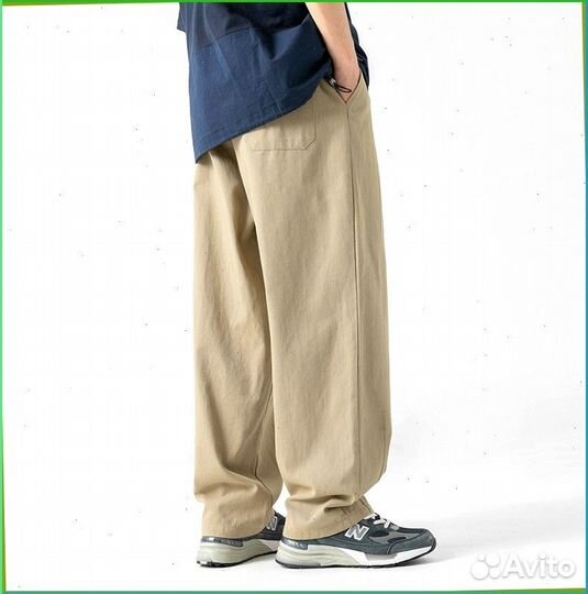 Карго штаны широкие (Арт: 20350)