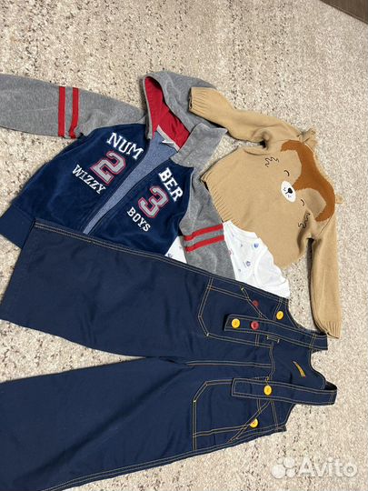 Вещи пакетом на мальчику 86-92