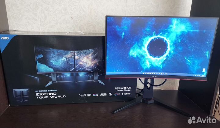 Монитор AOC C24G1 24