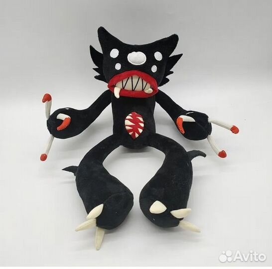 Кили Вили Huggy Wuggy черная мягкая кукла