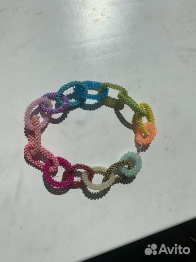 Цепочка из бисера