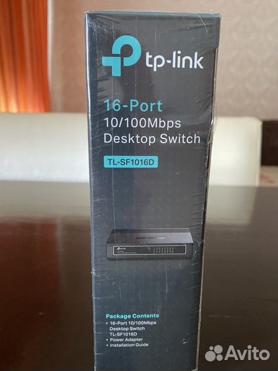 Коммутатор 16-портовый TP-link TL-SF1016D