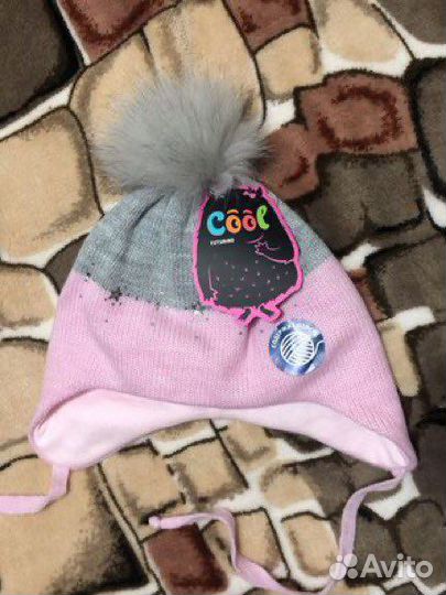 Шапка детская зимняя для девочки
