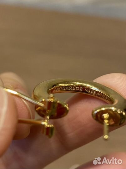 Серьги Dsquared2 оригинал