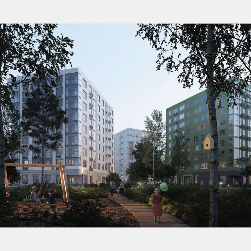 1-к. квартира, 35,1 м², 9/9 эт.