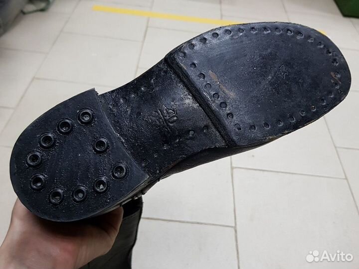 Сапоги яловые советские