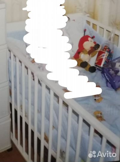 Продаётся детская кровать с матрасом