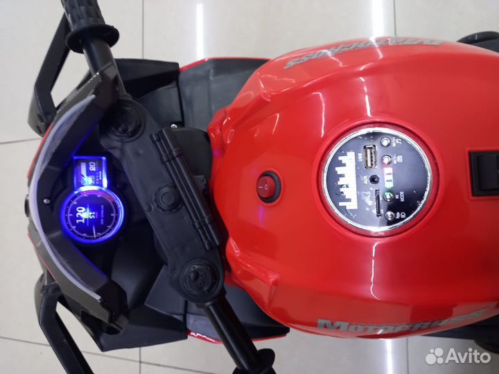 Детский электро мотоцикл (кавасаки)