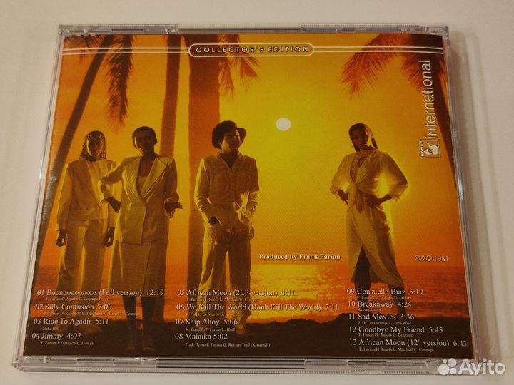 Cd Boney M - Boonoonoonoos