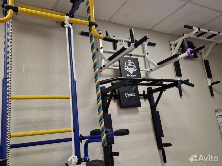 Турник-брусья Мультихват (проф)черный