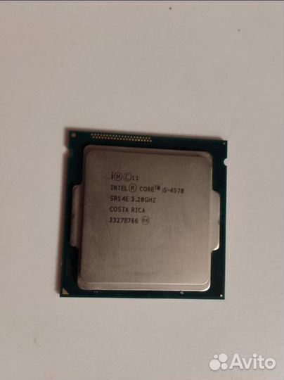 Процессор intel core i5 4570