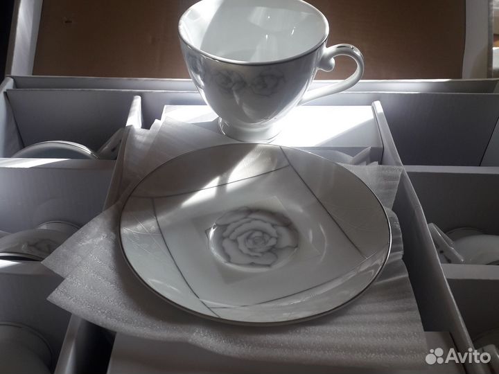 Сервиз чайный чешский фарфор богемия