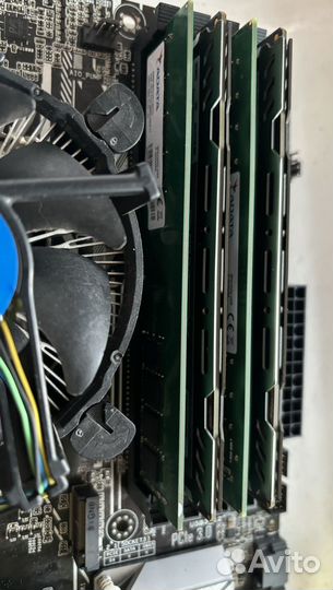 Комплект i5 7400 + h270 pro + 16 gb + куллер