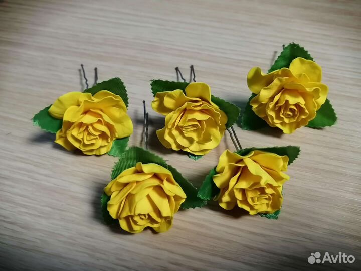 Розочки для волос
