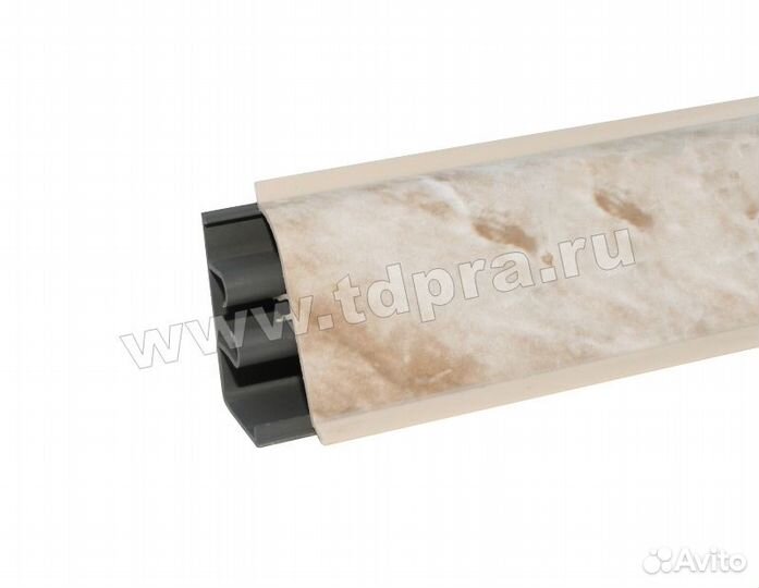 Плинтус ар850-1226 Мрамор бежевый 37*24*3000