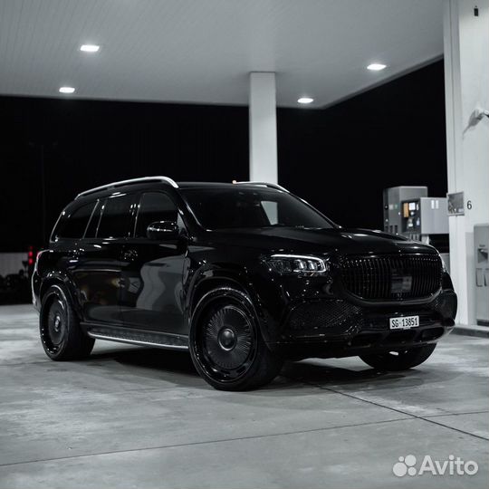 Кованые диски R21 5x112 на Mercedes GLS