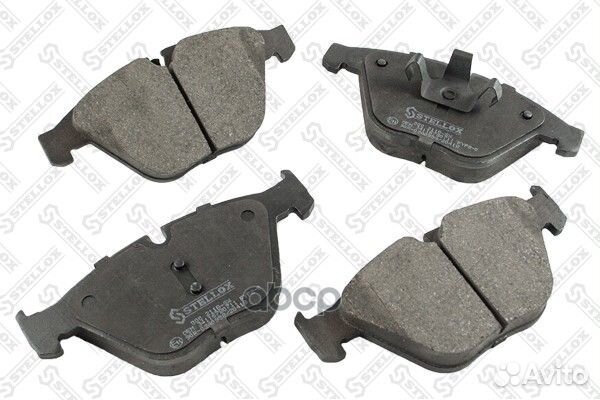 000 211B-SX колодки дисковые перед. с антискрип